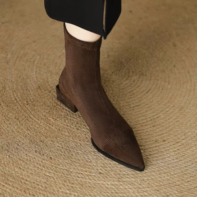 Tina | Bottines Élégantes à Talon Confort