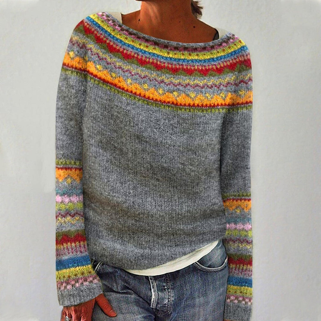 Elsa | Pull Rayé Douillet