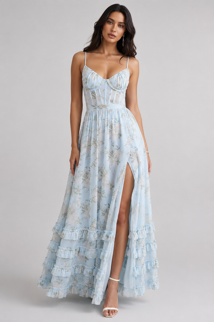 Robe Violetta | Silhouette Élégante et Envoûtante