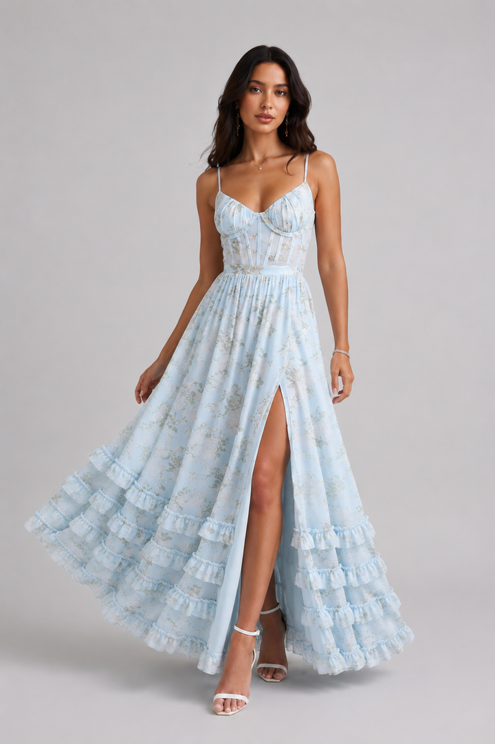 Robe Violetta | Silhouette Élégante et Envoûtante