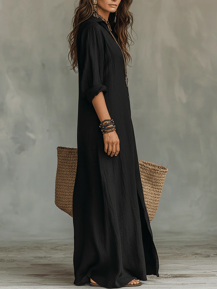 Willow | Robe Longue Facile à Silhouette Flatteuse