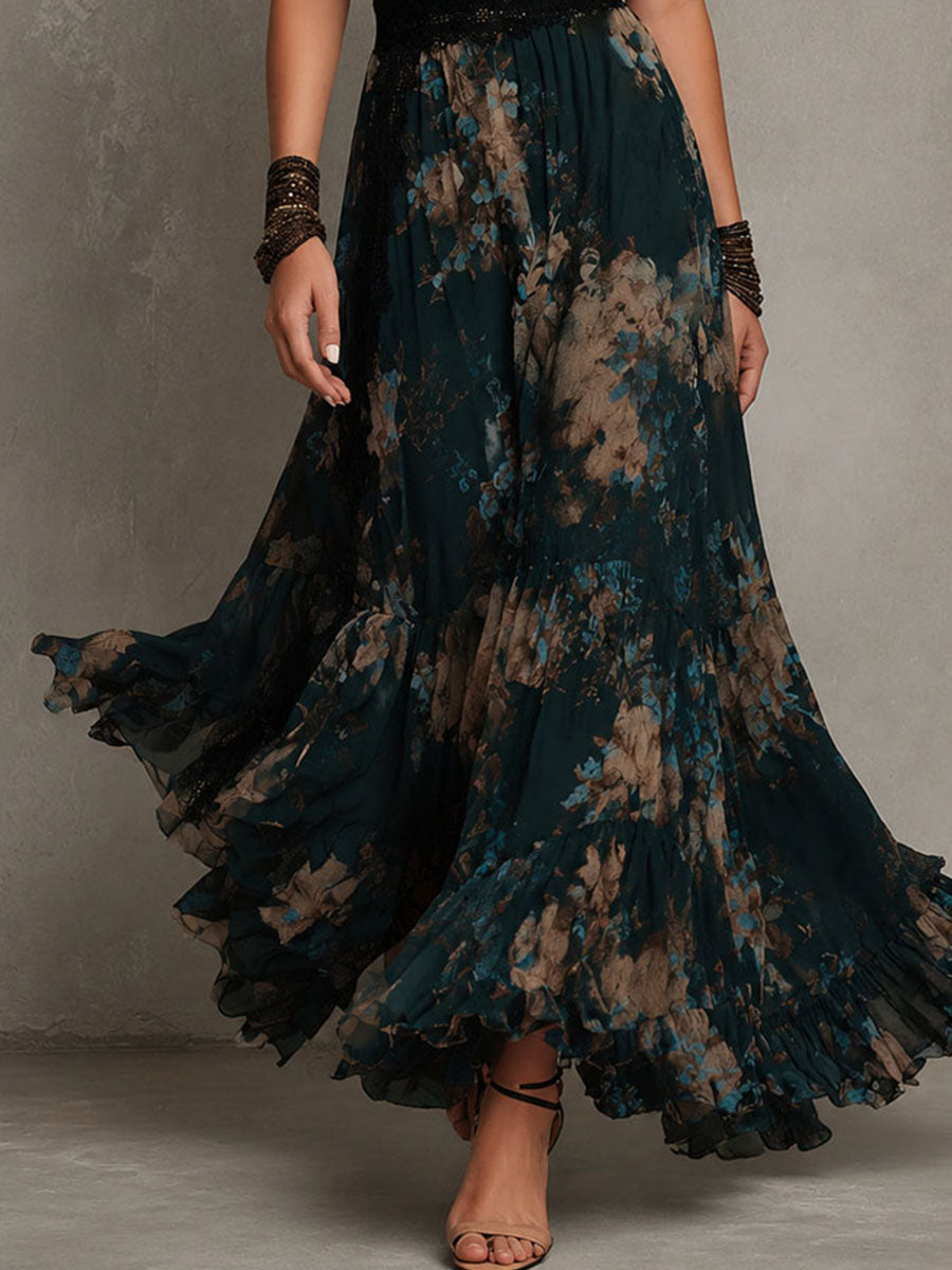 Wendy | Robe Longue Fleurie