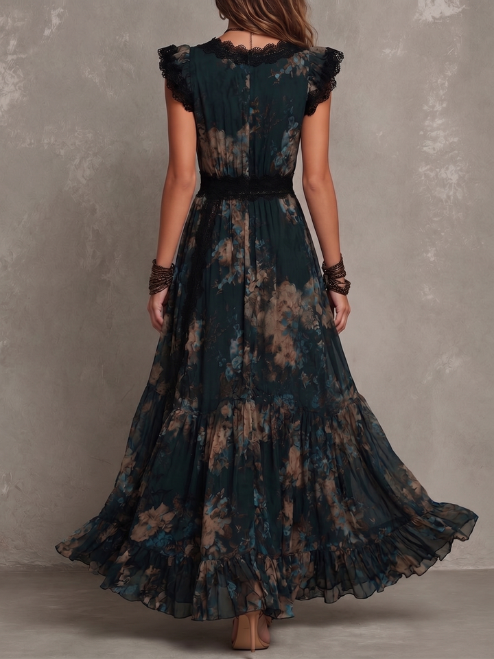Wendy | Robe Longue Fleurie