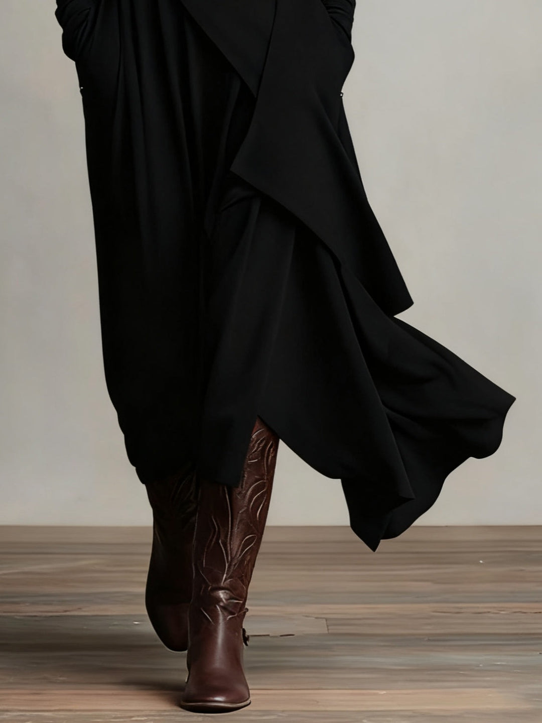 Robe Lausanne Longue À Col Roulé