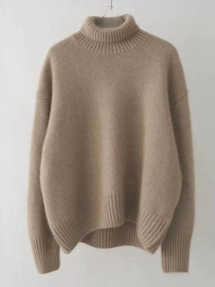 Maria | Pull Décontracté à Col Roulé