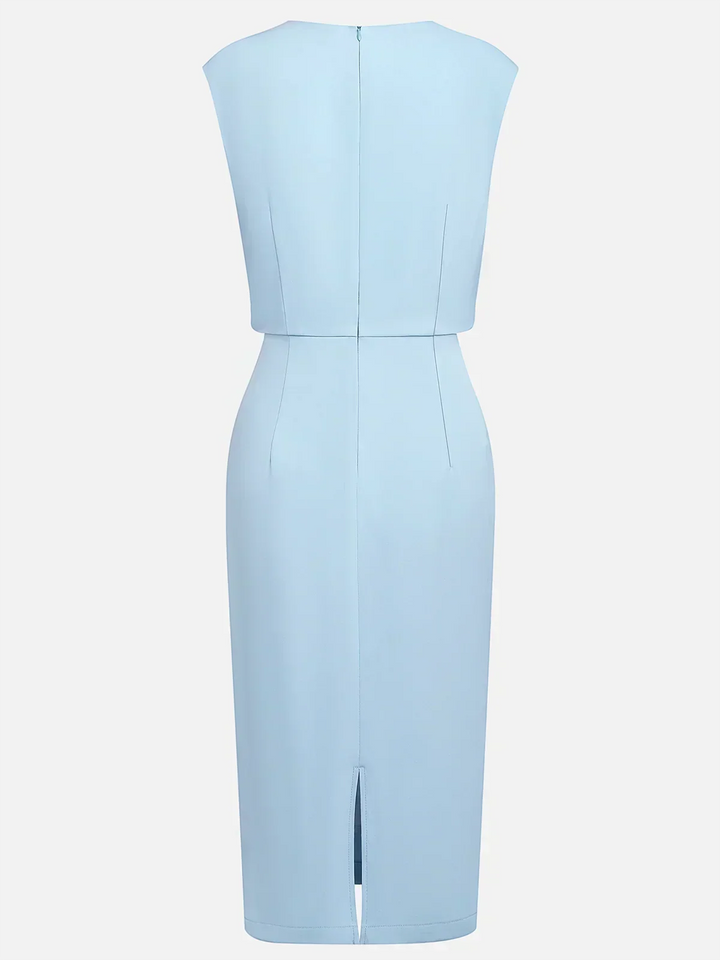 Robe Élégante Elvira en Taffetas de Luxe – Maison Élise