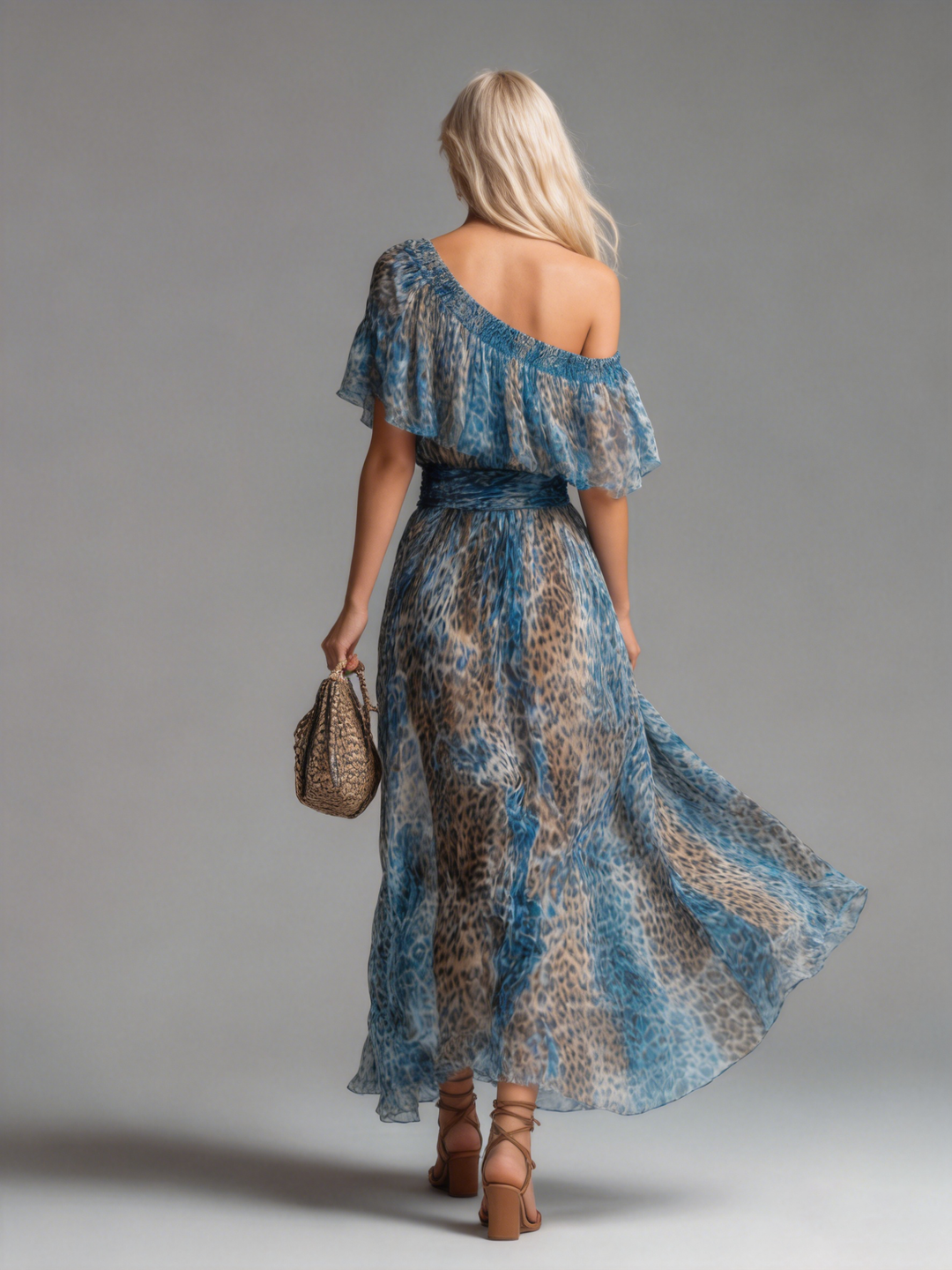 Francesca | Robe Fluide Léopard