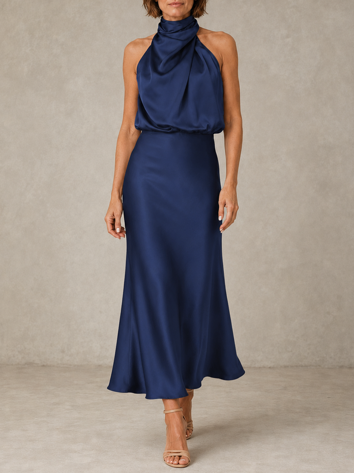 Harper | Robe de Soirée à Col Halter