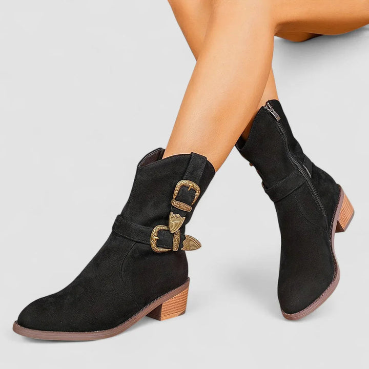 Rosa | Bottines Western Orthopédiques