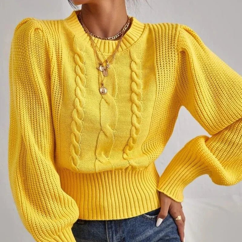 Delilah | Pull en Maille Torsadée