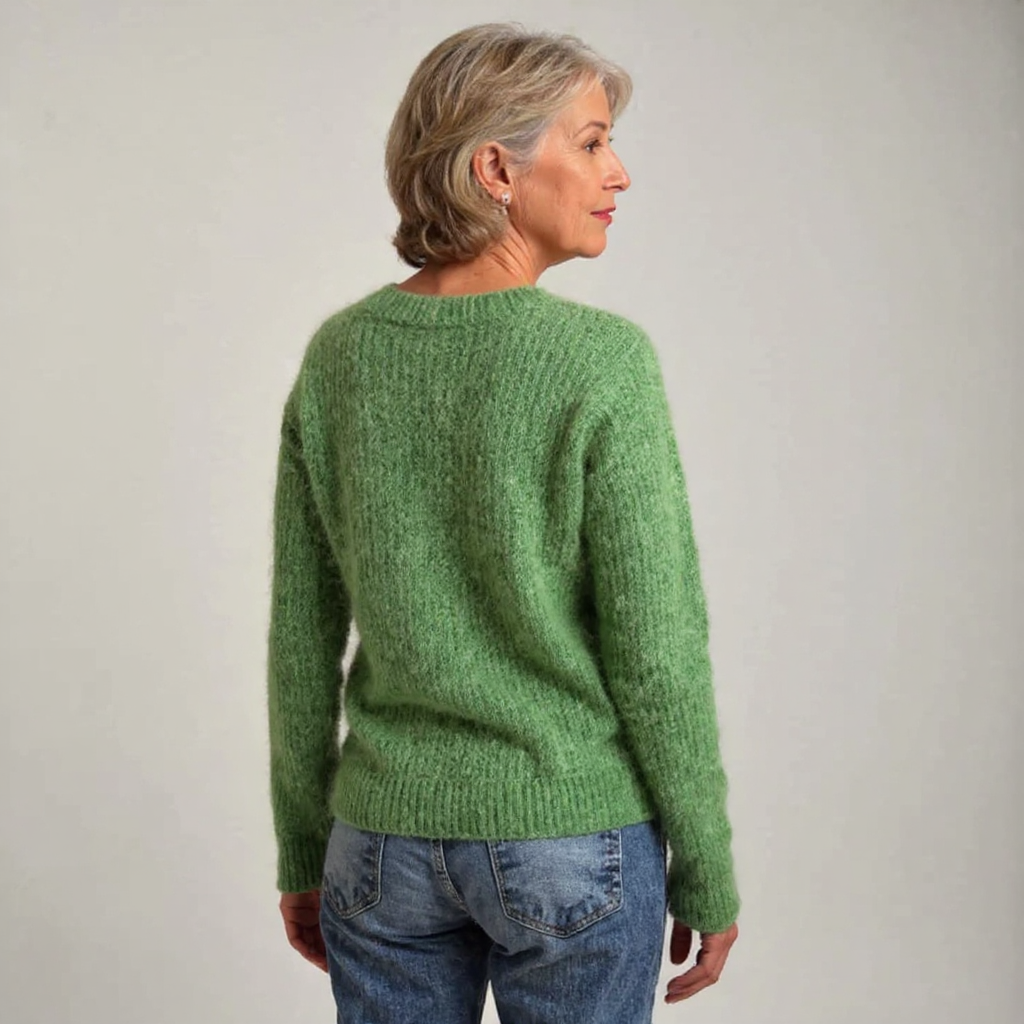 Pull Maille Motif Moutons Mathilde