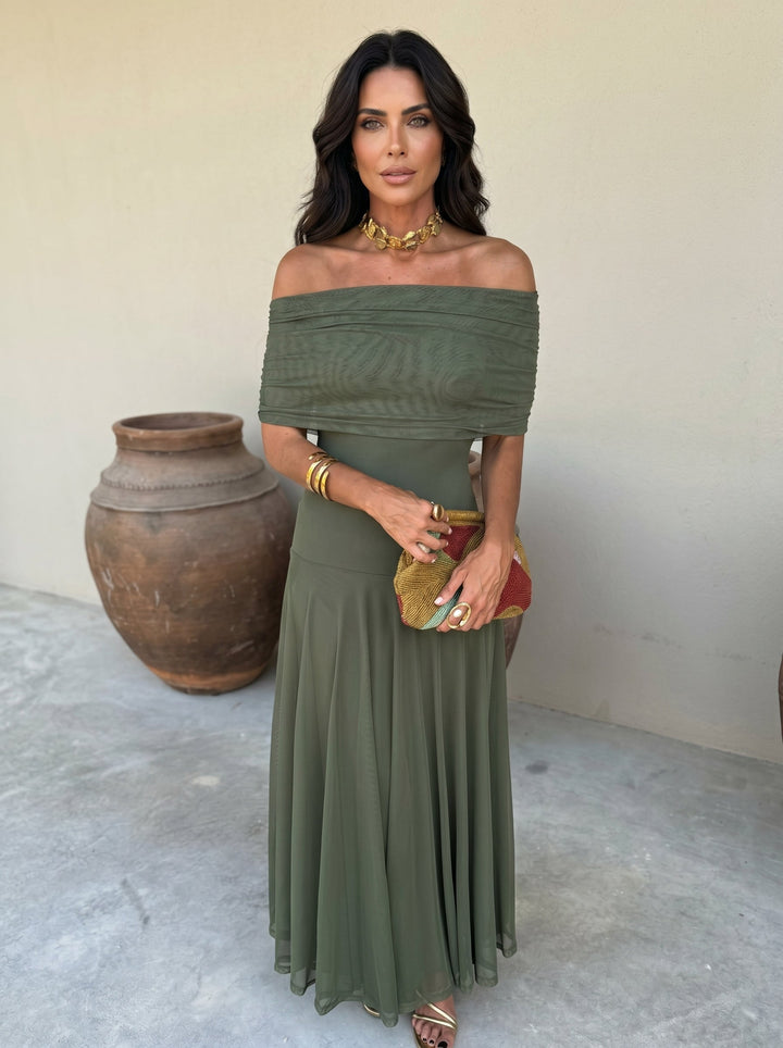 Robe Élégante Simba en Tulle de Soie - Maison Élise