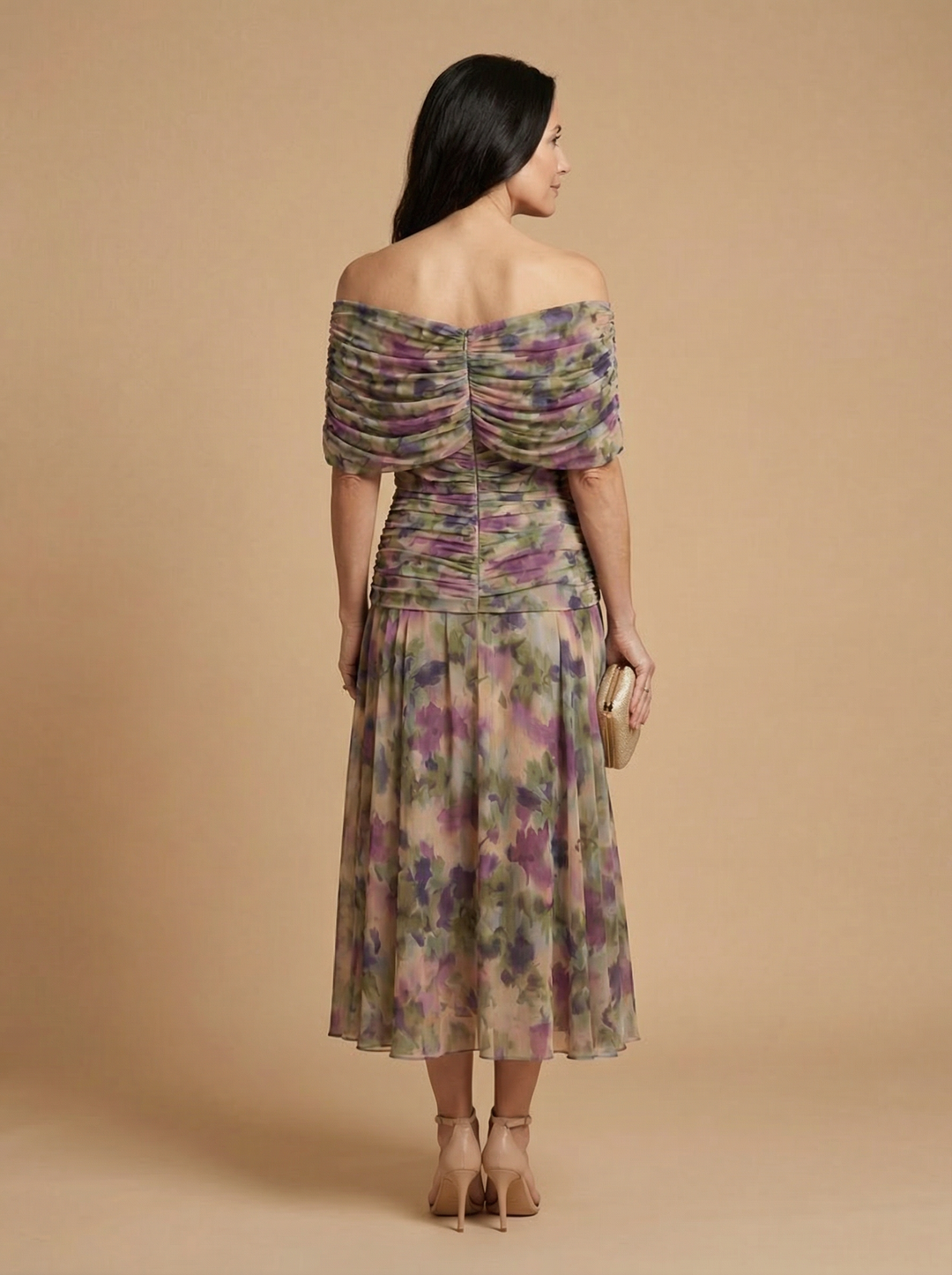 Robe Santana en Soie Élégante - Maison Élise