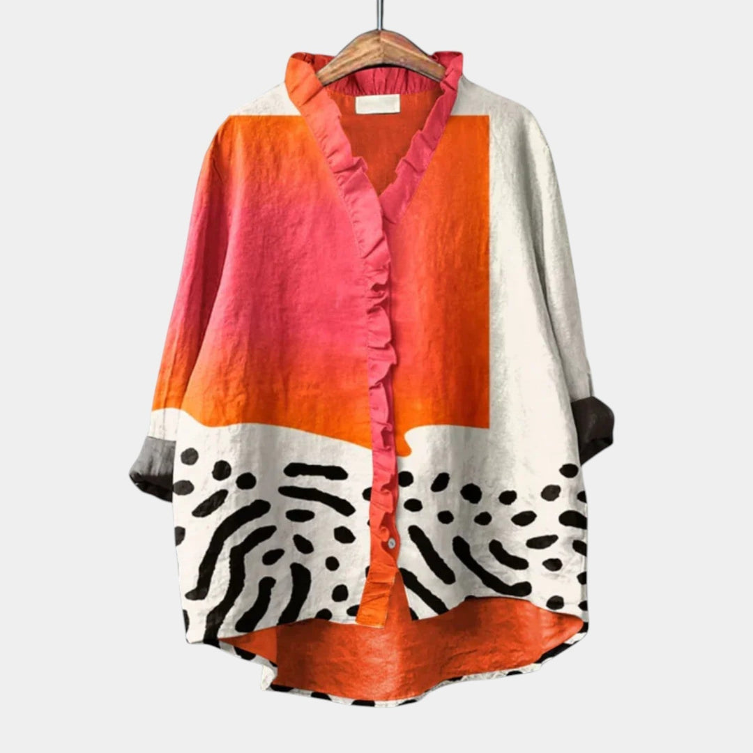 Augusta | Blouse d'Été Élégante et Confortable
