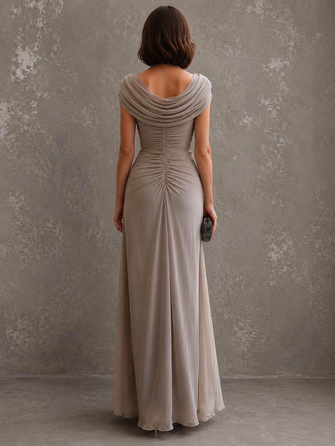 Jilliann | Robe Longue Fluide Élégante