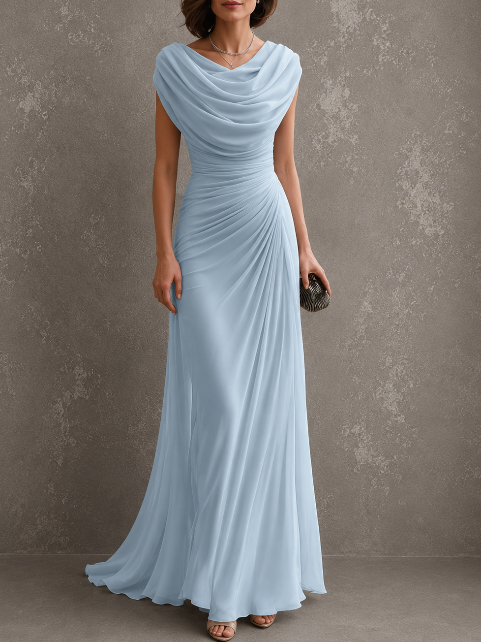 Jilliann | Robe Longue Fluide Élégante