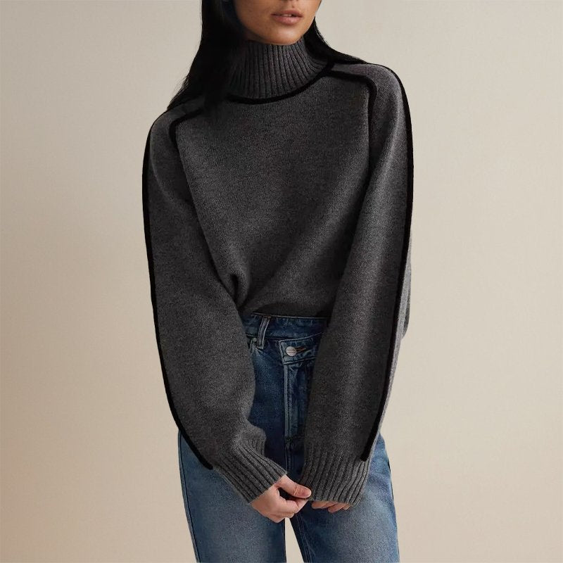 Lisanne | Pull à Col Roulé Élégant et Confortable