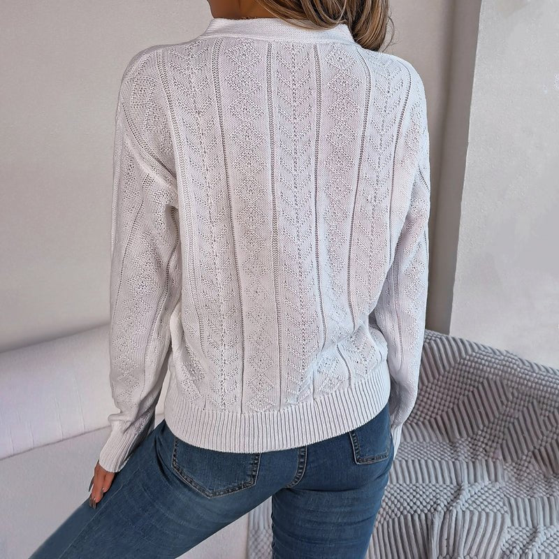 Louisa | Pull en Maille Torsadée Décontracté