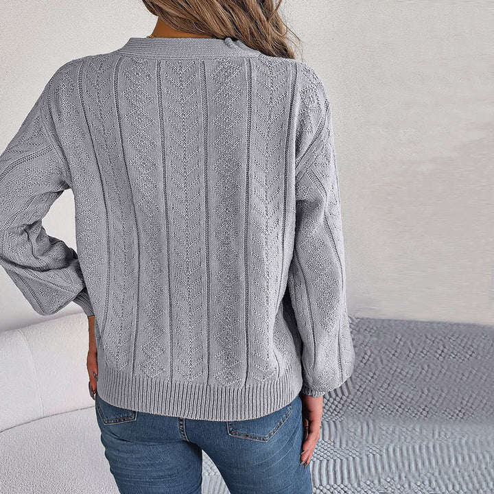 Louisa | Pull en Maille Torsadée Décontracté