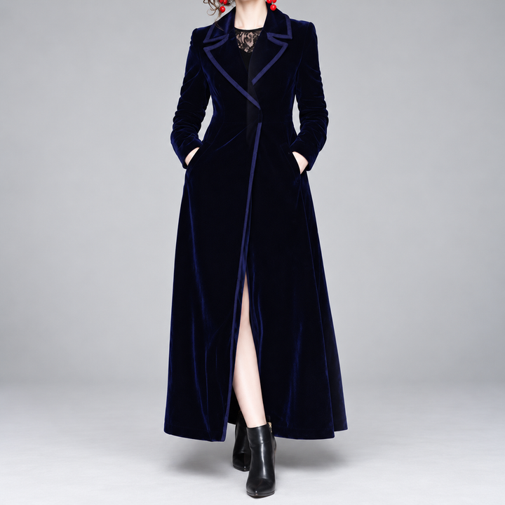 Séraphine | Manteau long en velours