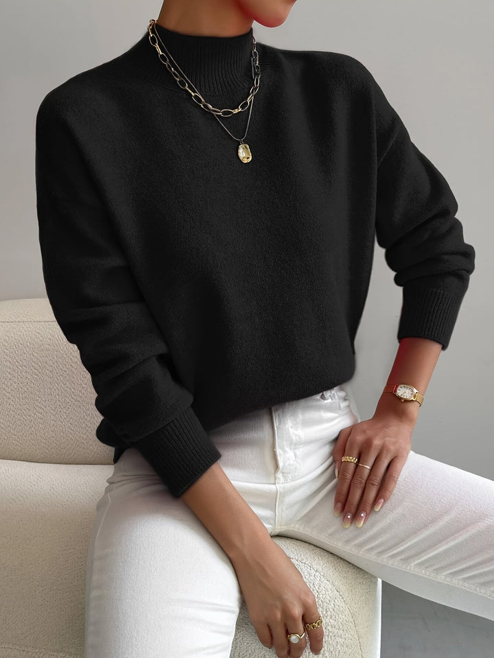 Pull Col Montant Doux Christine