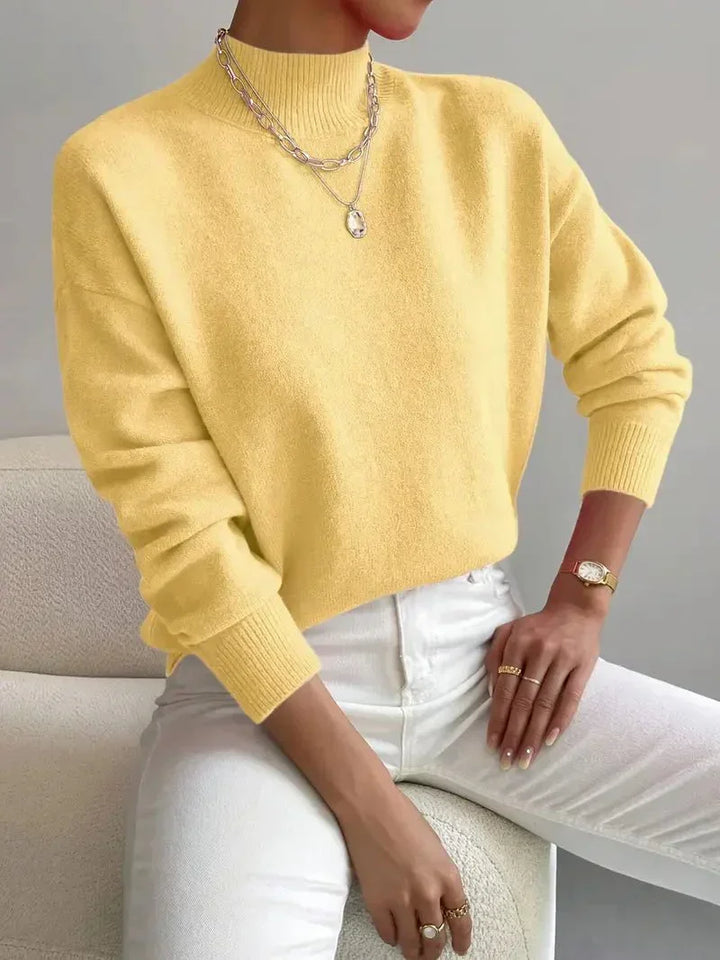 Pull Col Montant Doux Christine