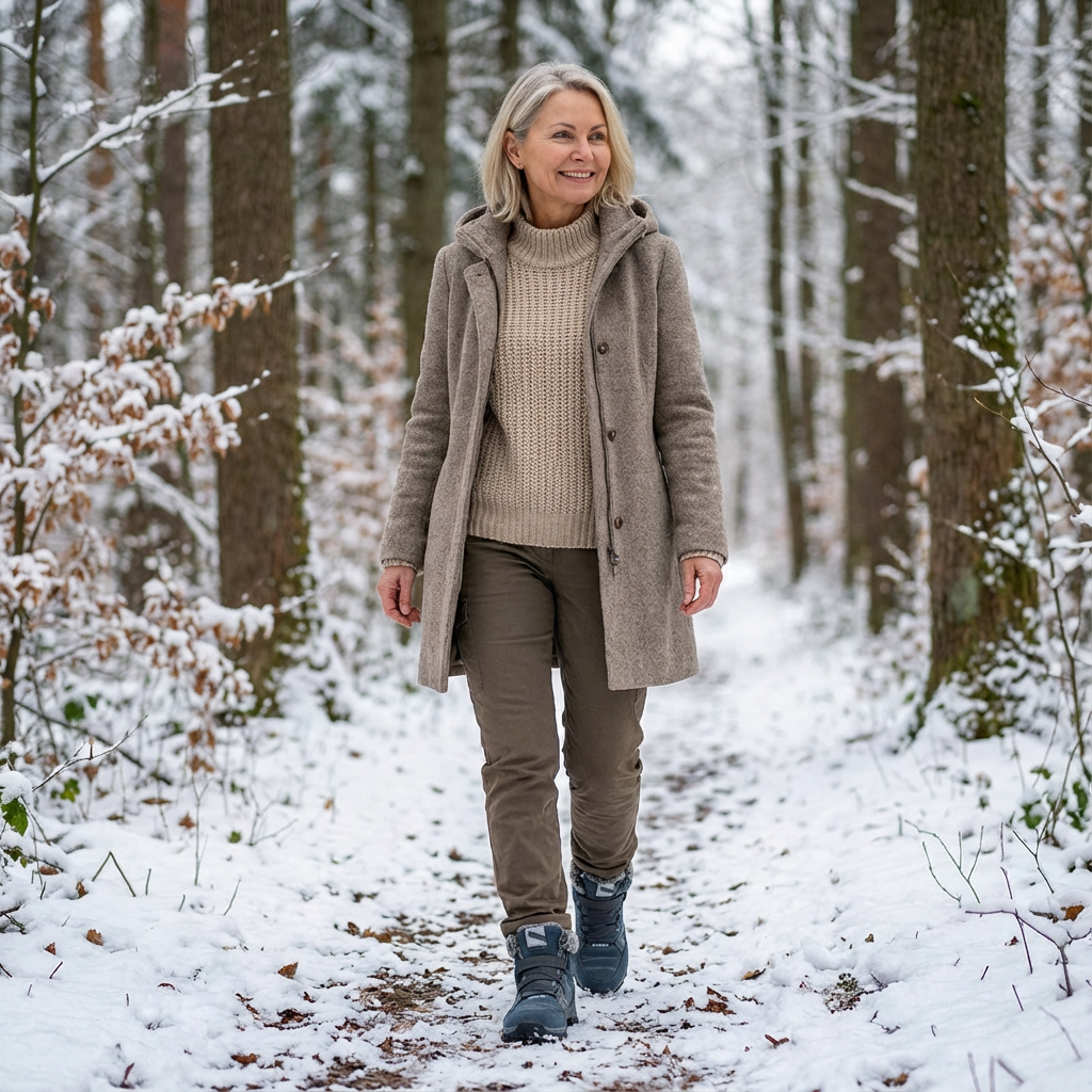 Montela – Chaussures Orthopédiques d'Hiver Rouges