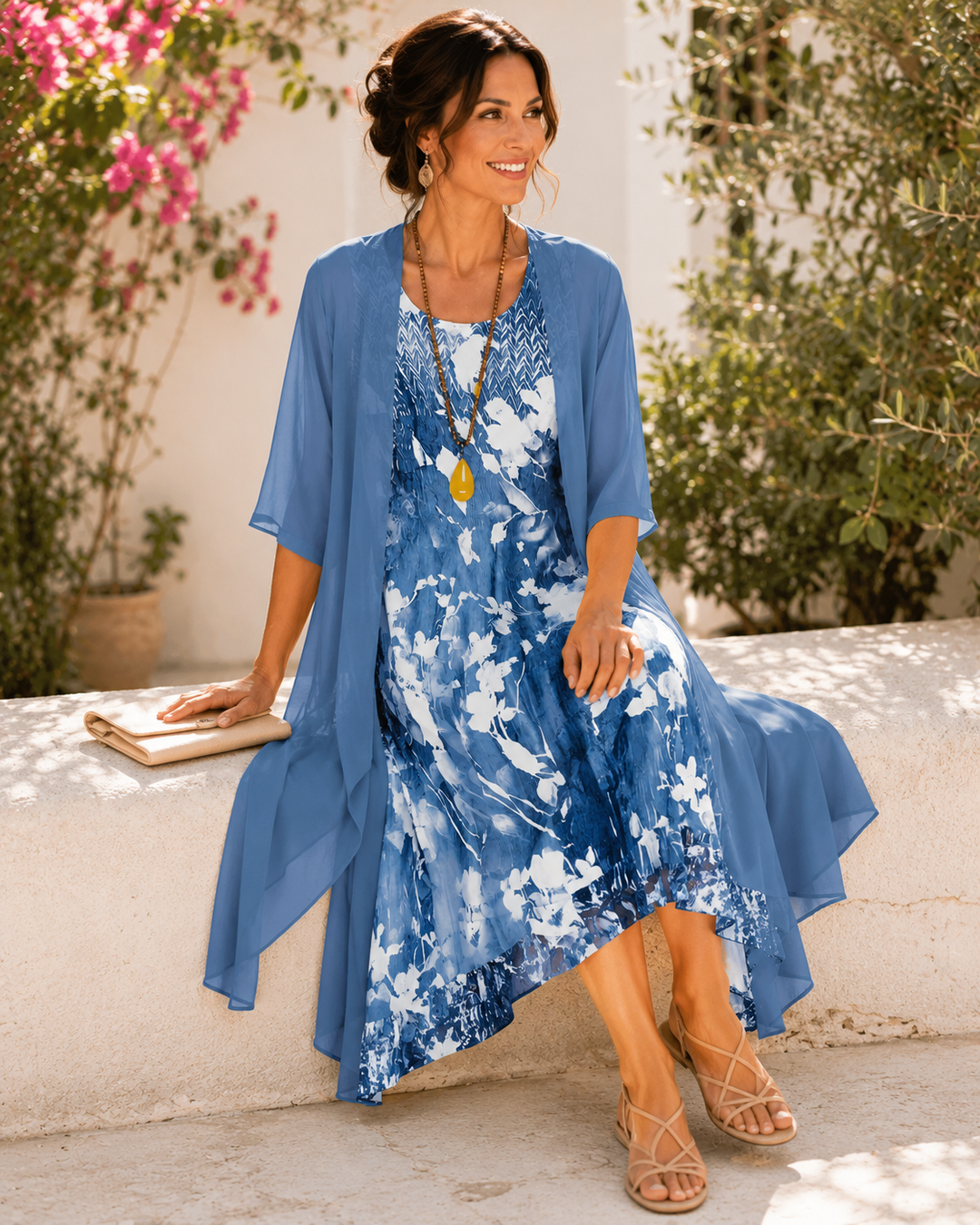 Olivia | Robe Légère à Deux Épaisseurs