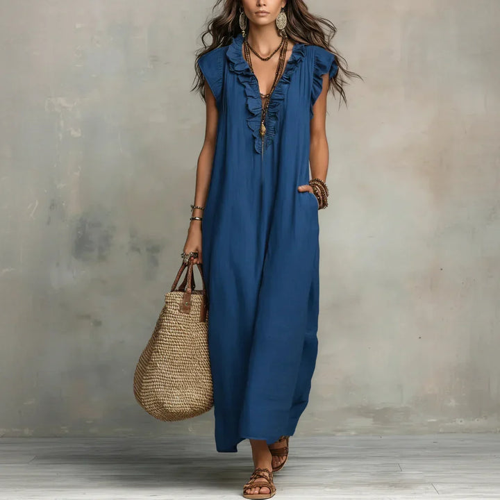 Zoey | Robe longue bohème