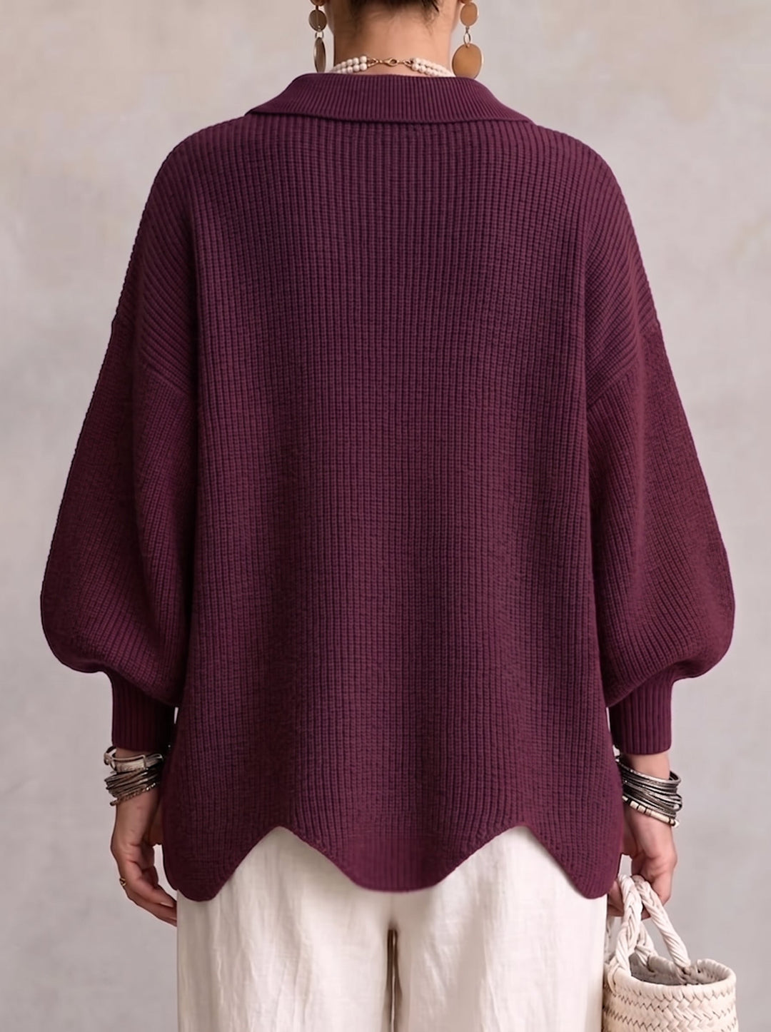 Ardelle | Cardigan Oversize à Col