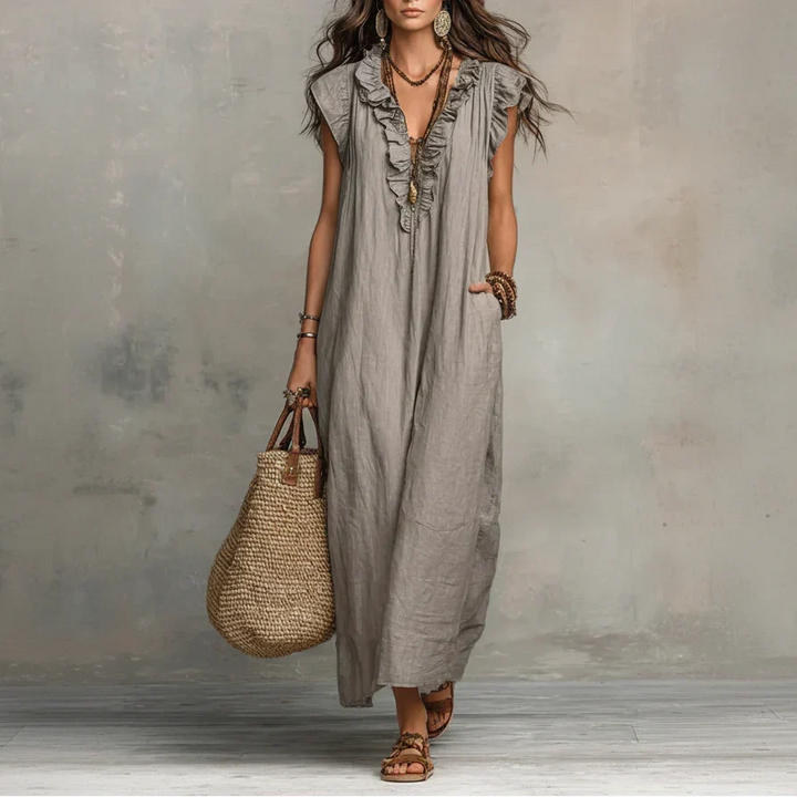 Zoey | Robe longue bohème
