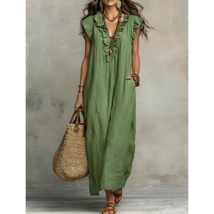 Zoey | Robe longue bohème