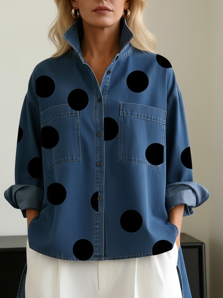 Peggy | Surchemise à Pois