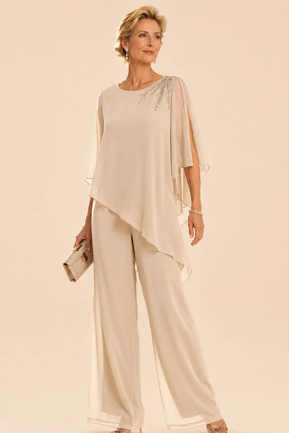 Adeline | Ensemble en Mousseline Rehaussée