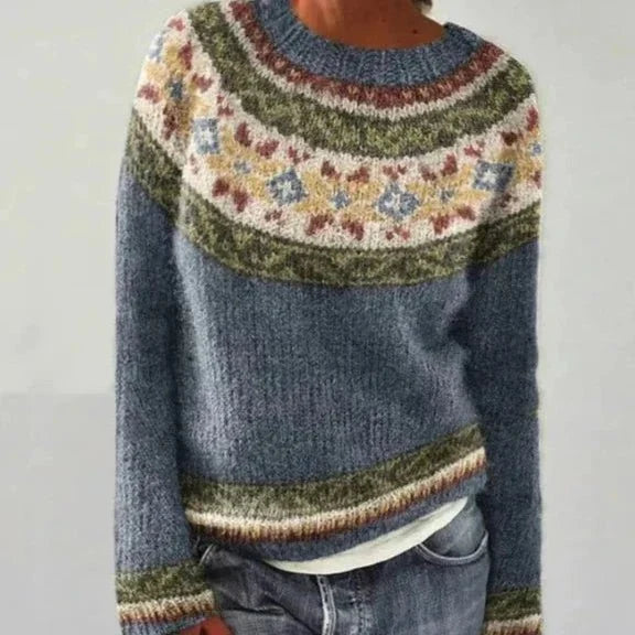 Noëlla | Pull Rétro en Maille