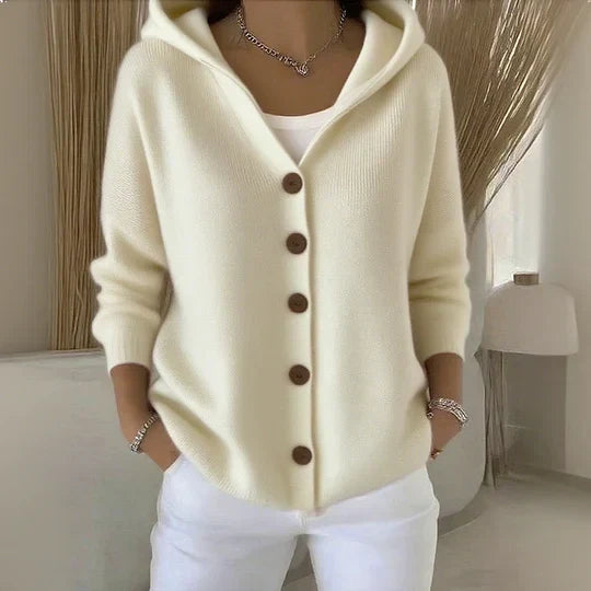 Teri | Cardigan léger à capuche