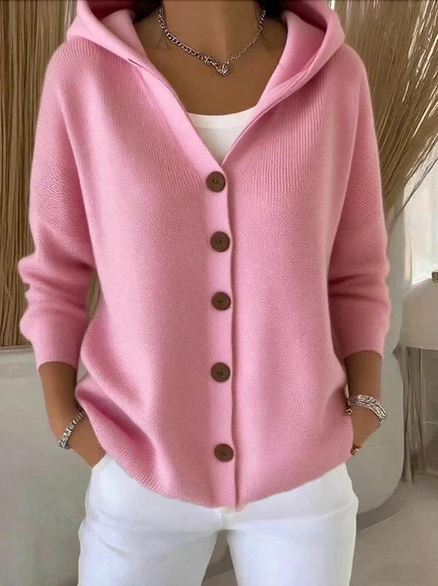 Teri | Cardigan léger à capuche