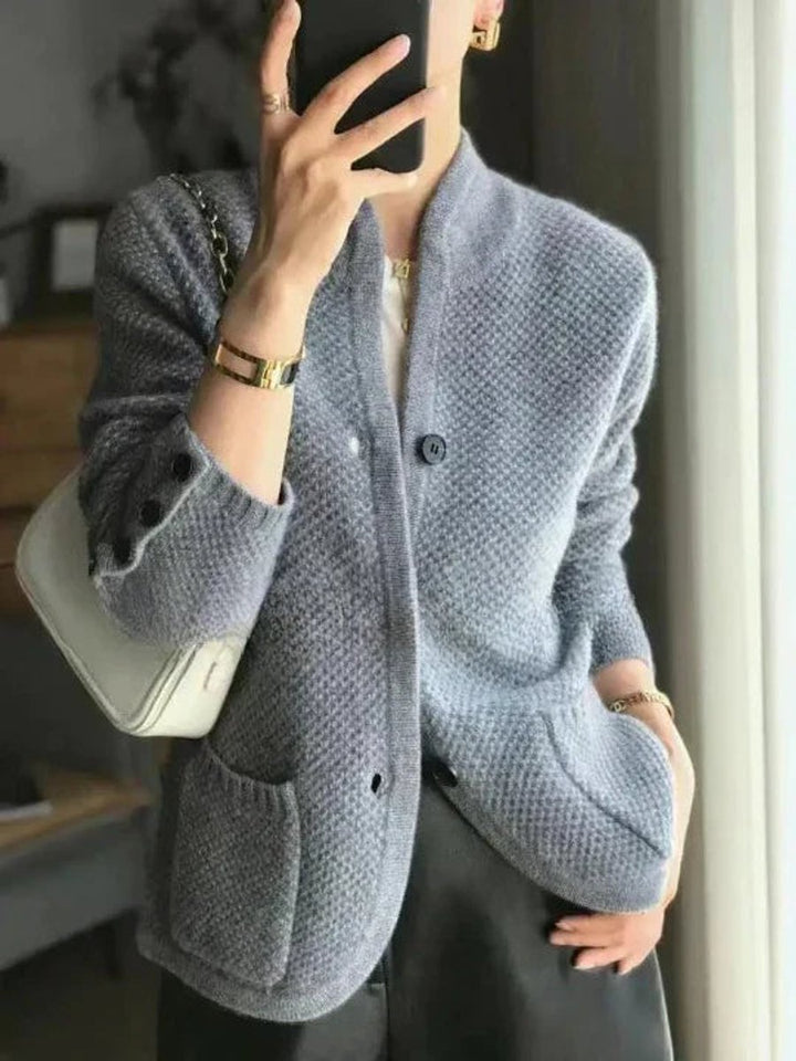 Penelope | Cardigan Boutonné en Laine