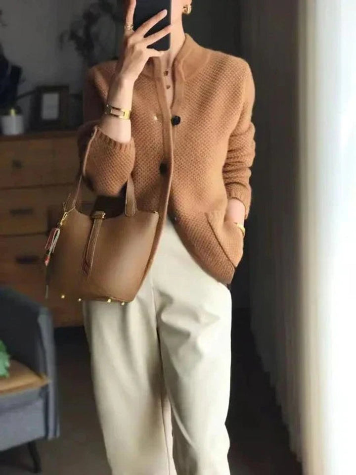 Penelope | Cardigan Boutonné en Laine