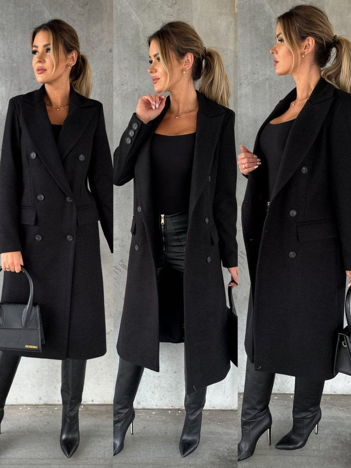 Emeline | Manteau Long Croisé