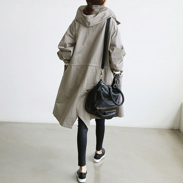 Maisie | Manteau Oversize à Capuche Boutonné