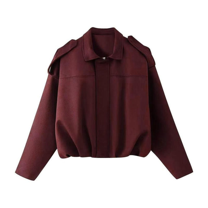 Louisa | Blouson Bomber Oversize Décontracté