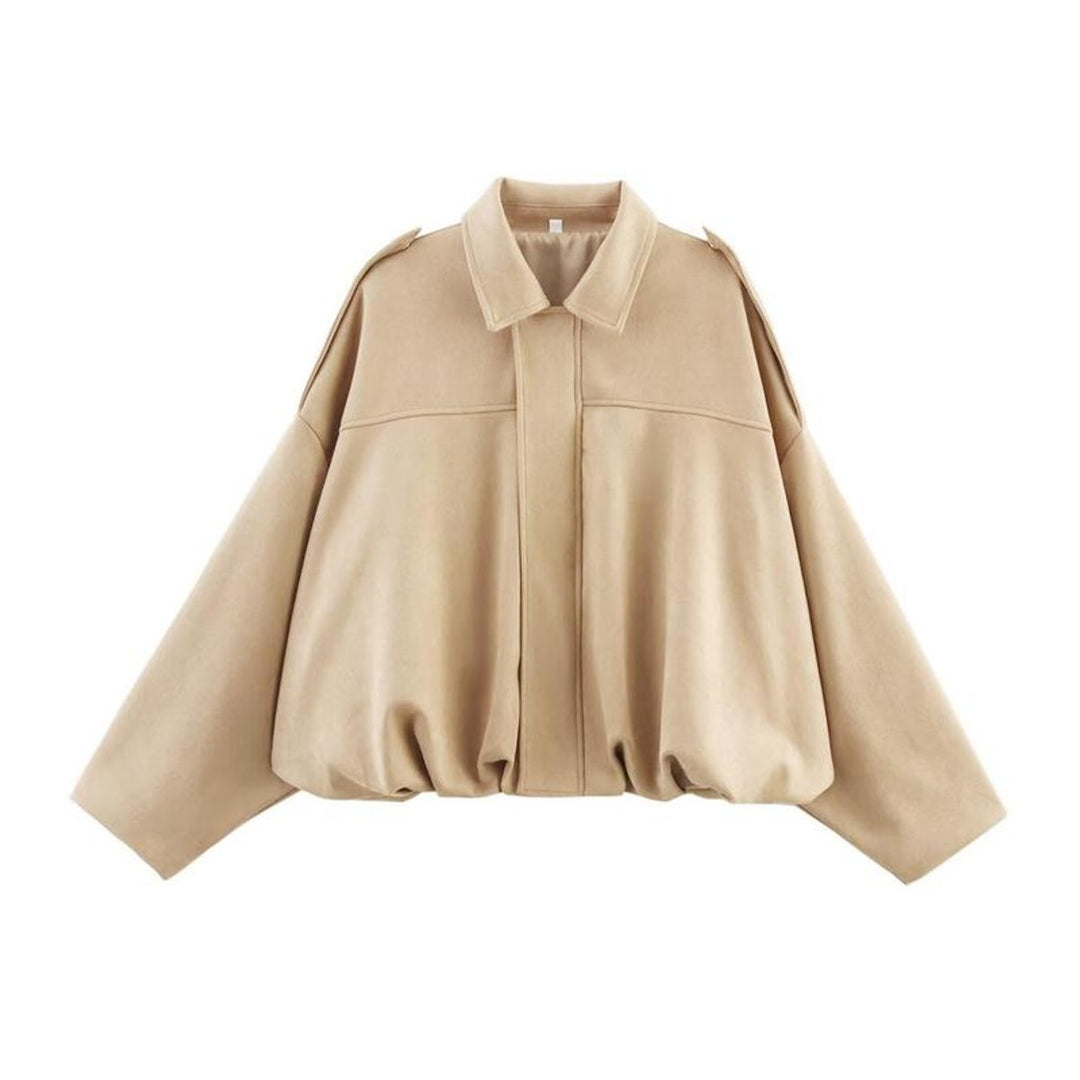Louisa | Blouson Bomber Oversize Décontracté