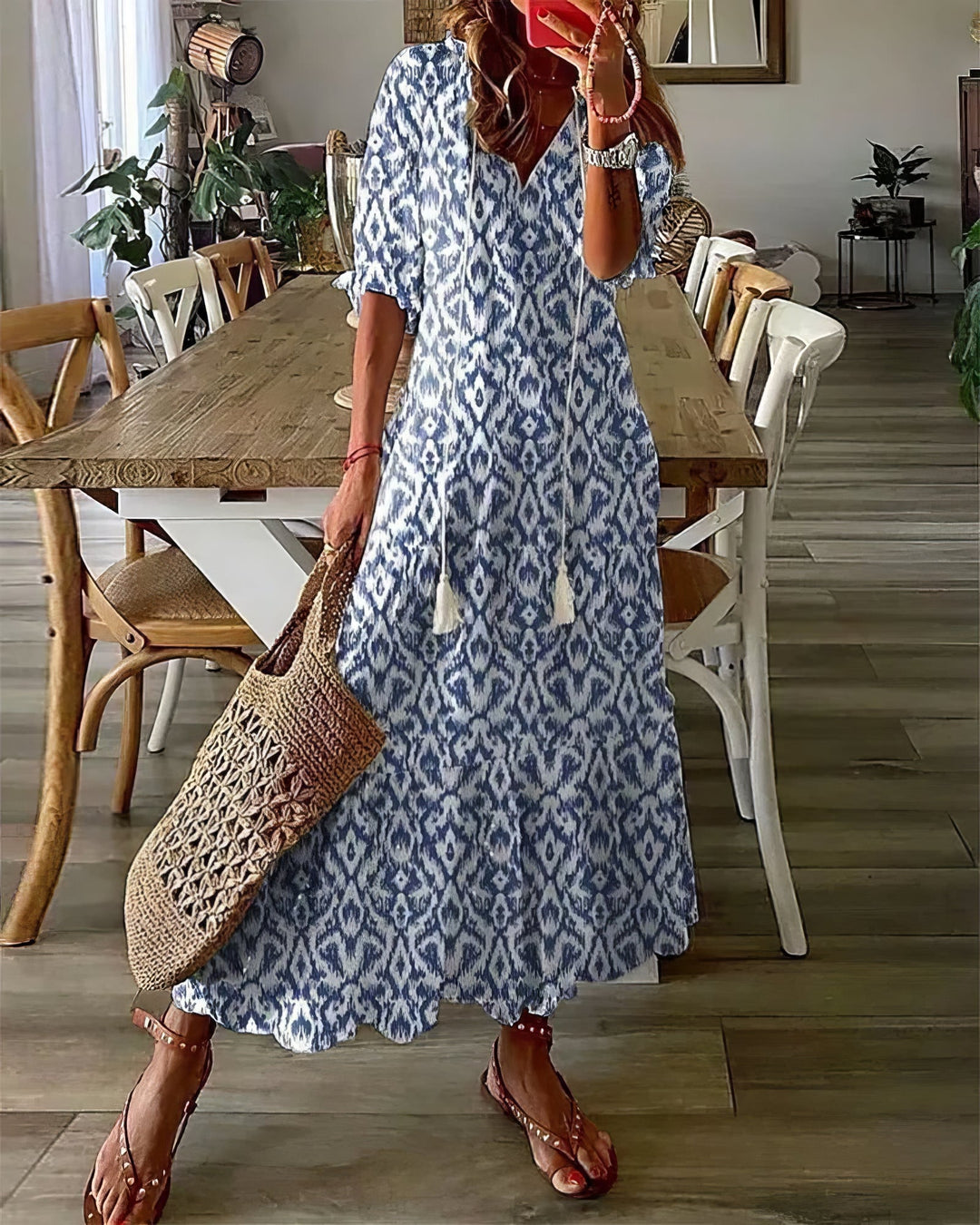 Élodie | Robe Bohème Séduisante et Confortable